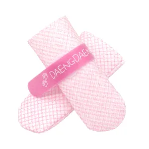 28x Waterproof Dog Shoes - Disposable Anti-Slip Pet Socks, Small, Pink