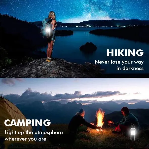 3-in-1 LED Solar Camping Lantern