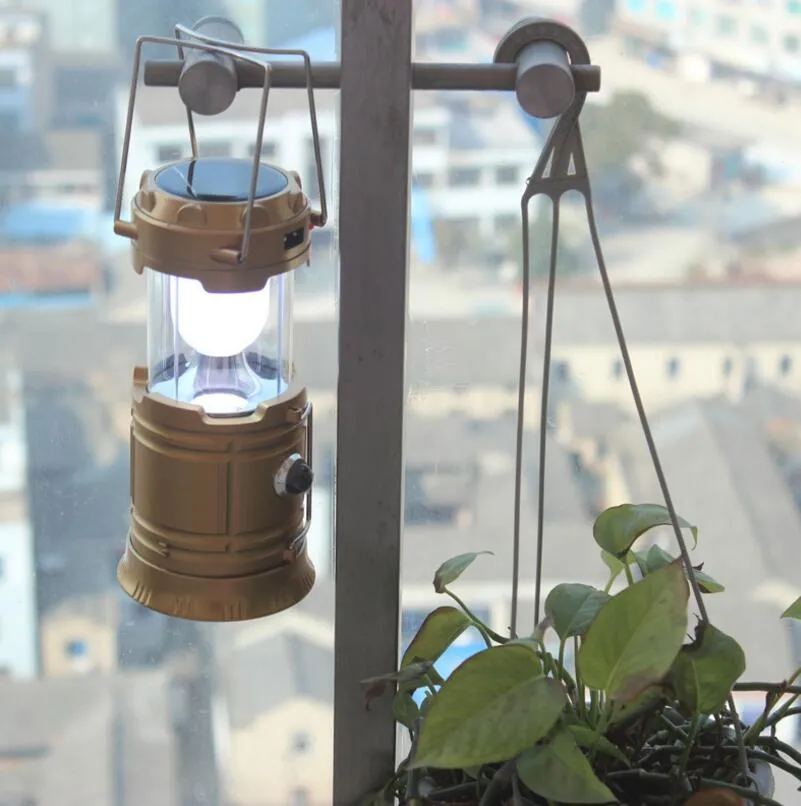 3-in-1 LED Solar Camping Lantern