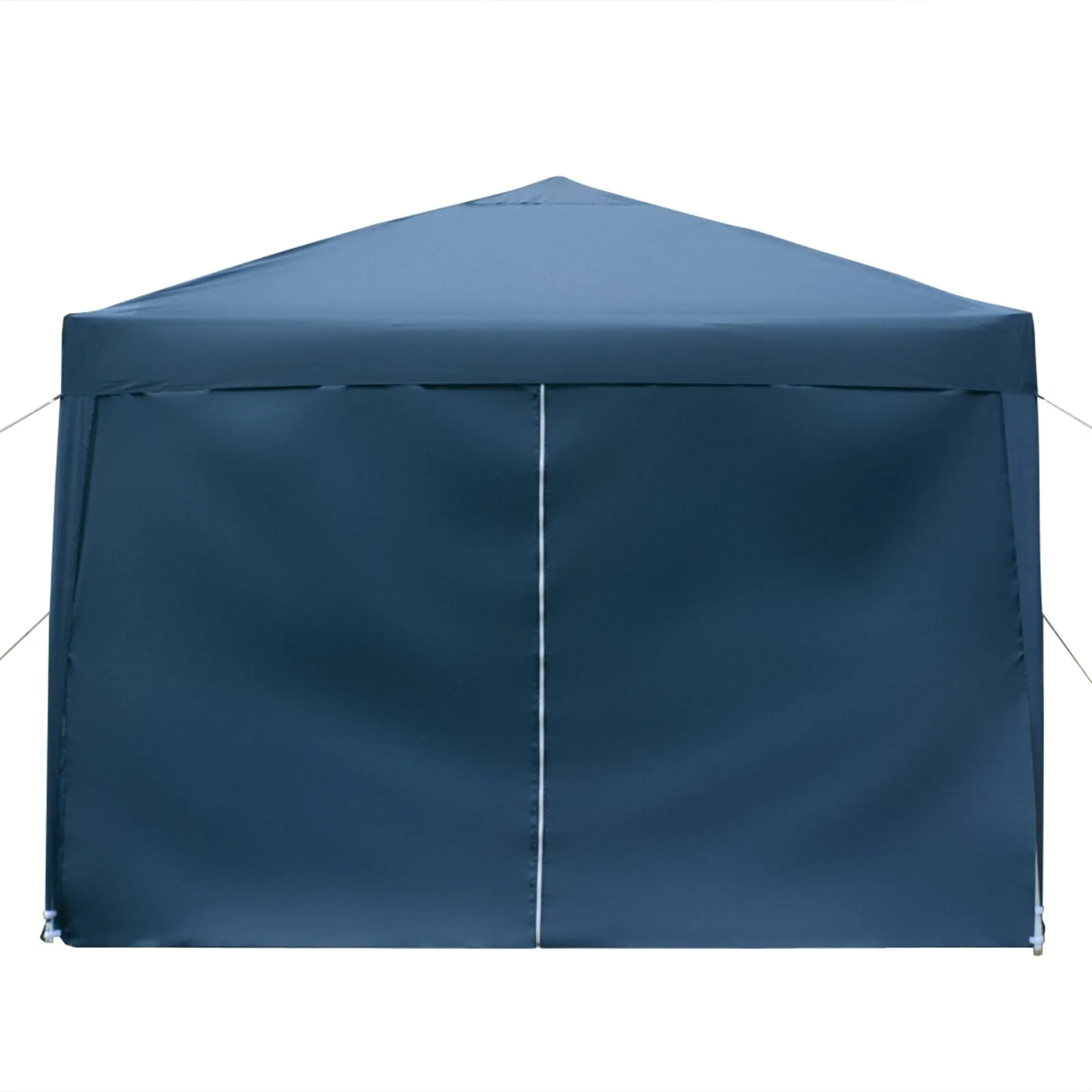 3 x 3m Two Doors & Two Windows Practical Waterproof Right-Angle Folding Tent Blue
