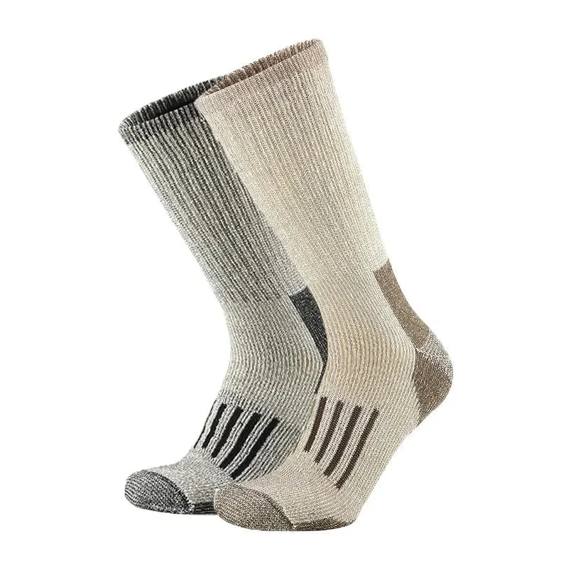 80% Merino Wool Hiking Crew Socks for Men