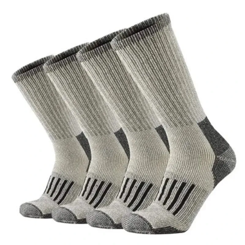 80% Merino Wool Hiking Crew Socks for Men