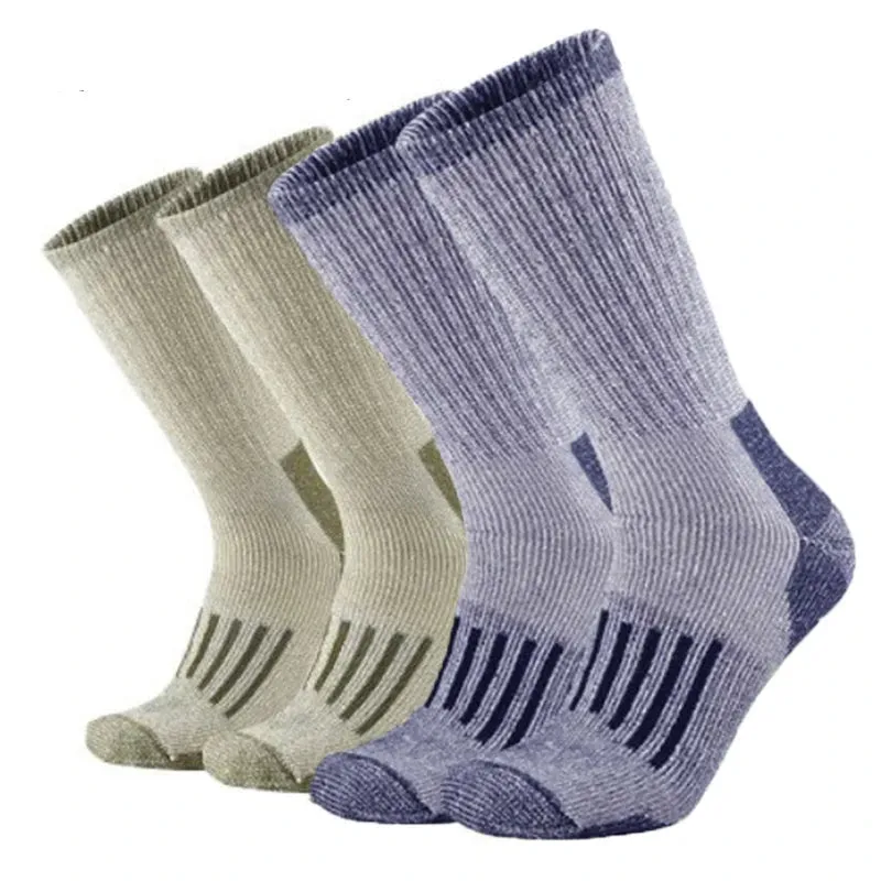 80% Merino Wool Hiking Crew Socks for Men