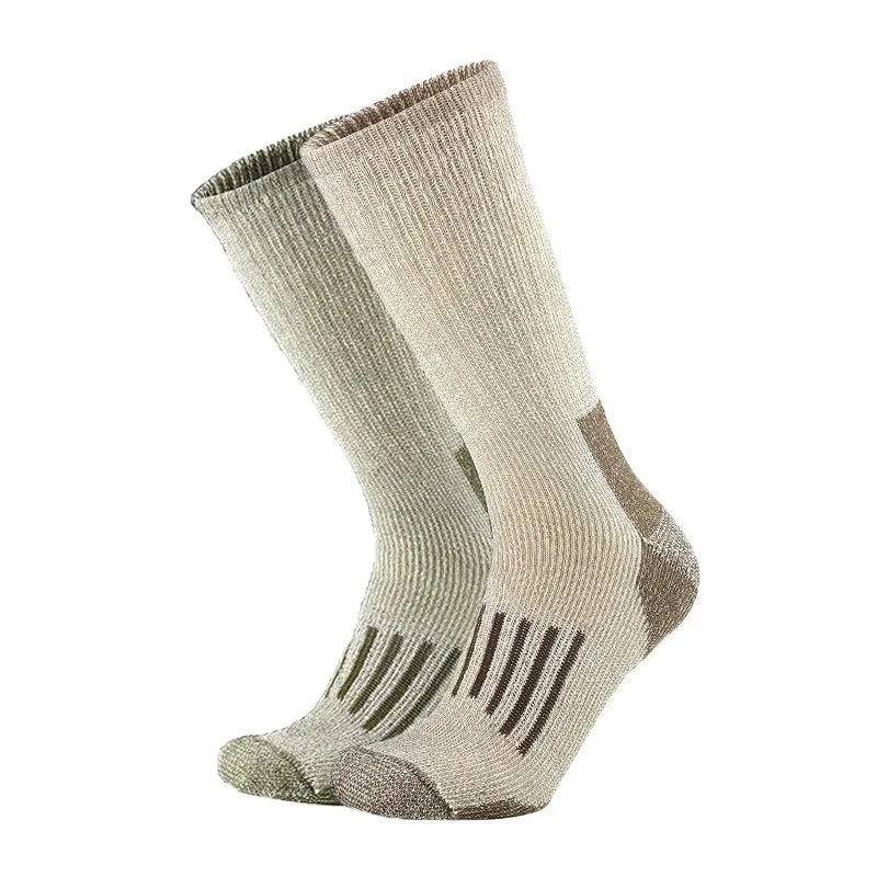 80% Merino Wool Hiking Crew Socks for Men