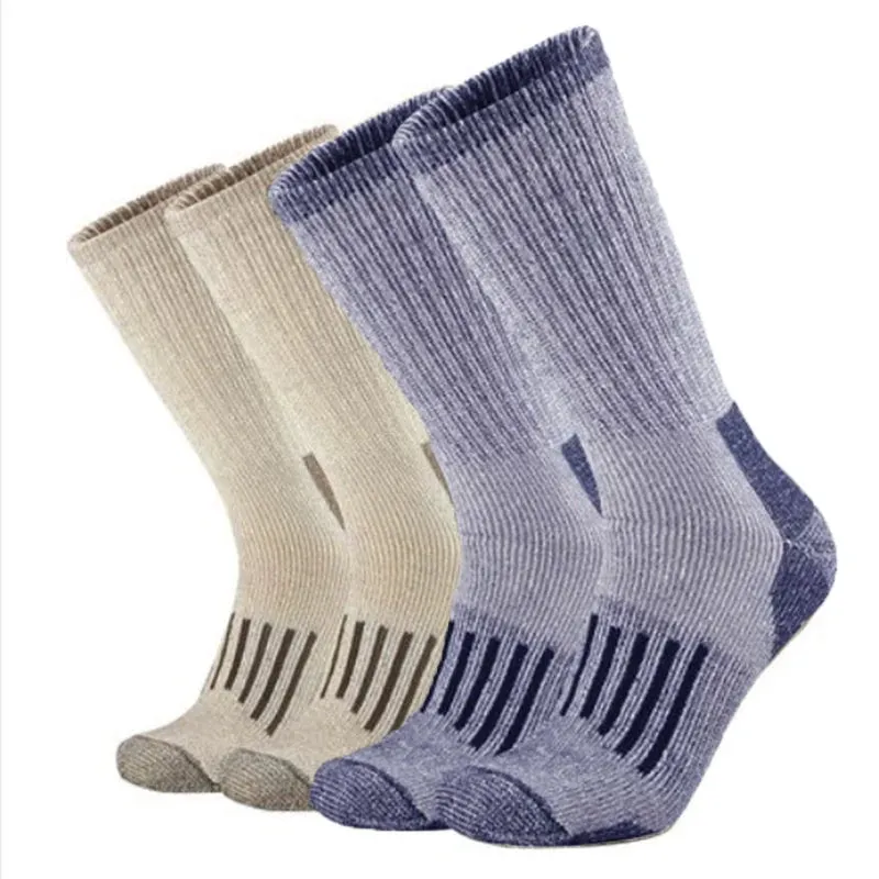 80% Merino Wool Hiking Crew Socks for Men
