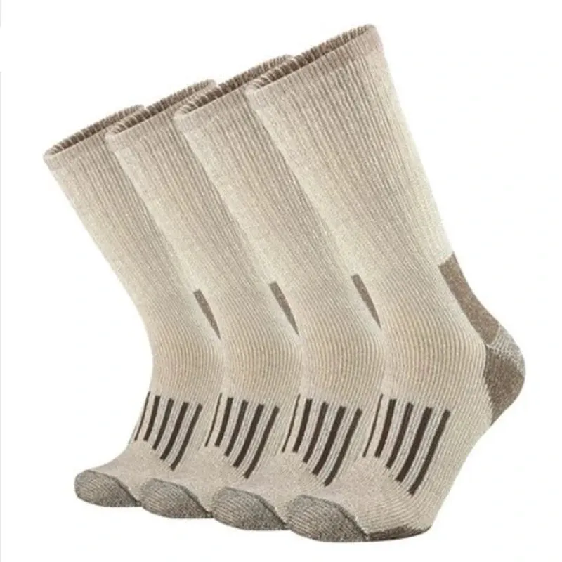 80% Merino Wool Hiking Crew Socks for Men