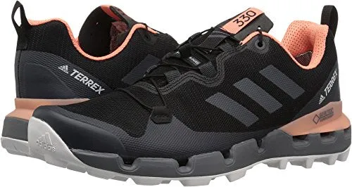 adidas Outdoor Terrex Fast GTX-Surround Black/Grey Five/Chalk Coral 9.5