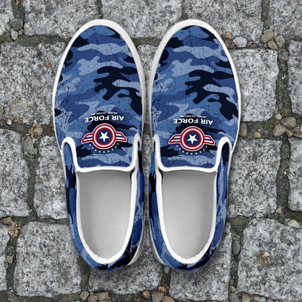 Air Force Slip Ons Ladies