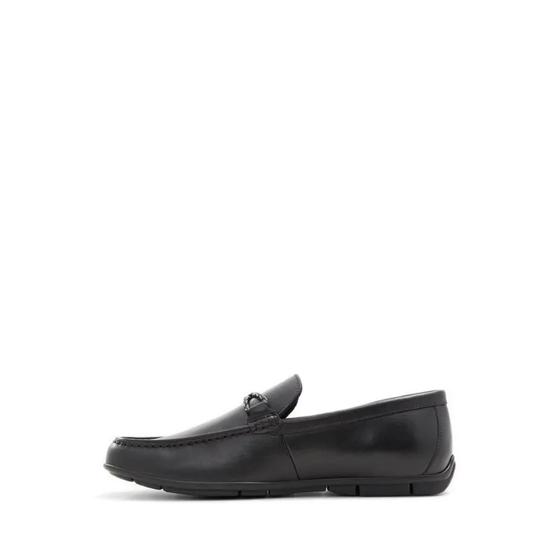 ALDO รุ่น Leangeloโลรองเท้าฟเฟอร์แบบสวมผู้ชาย - สีดำ