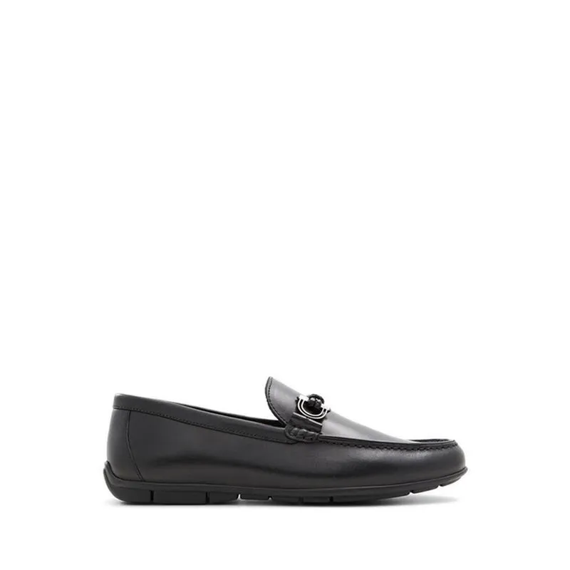 ALDO รุ่น Leangeloโลรองเท้าฟเฟอร์แบบสวมผู้ชาย - สีดำ