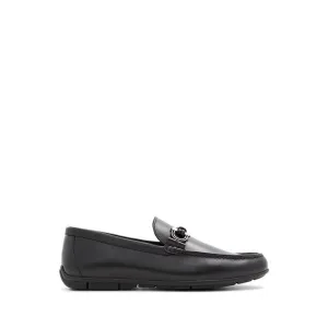 ALDO รุ่น Leangeloโลรองเท้าฟเฟอร์แบบสวมผู้ชาย - สีดำ