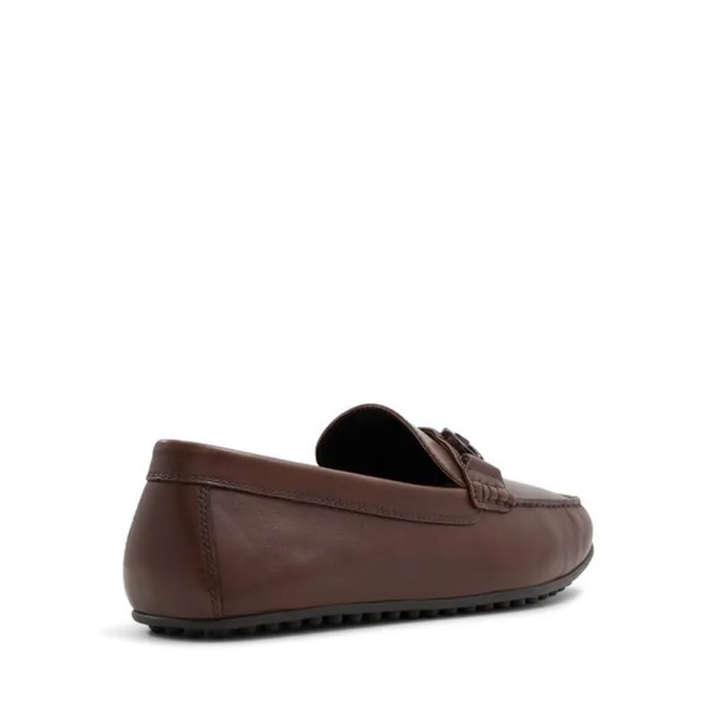 ALDO รุ่น Scuderiiaสลิปออนผู้ชาย - สีน้ำตาลเข้ม 29:29