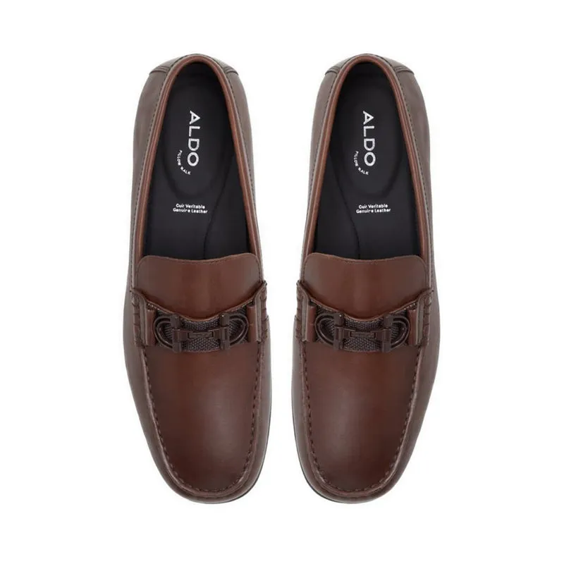 ALDO รุ่น Scuderiiaสลิปออนผู้ชาย - สีน้ำตาลเข้ม 29:29