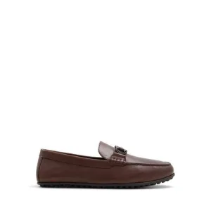 ALDO รุ่น Scuderiiaสลิปออนผู้ชาย - สีน้ำตาลเข้ม 29:29
