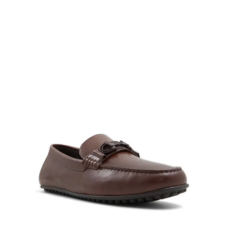 ALDO รุ่น Scuderiiaสลิปออนผู้ชาย - สีน้ำตาลเข้ม 29:29