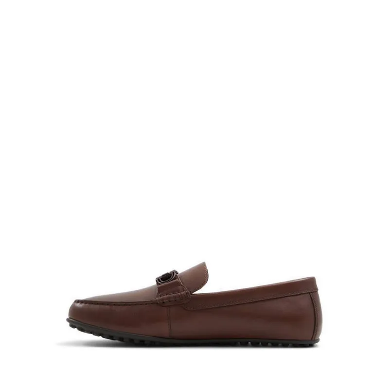 ALDO รุ่น Scuderiiaสลิปออนผู้ชาย - สีน้ำตาลเข้ม 29:29