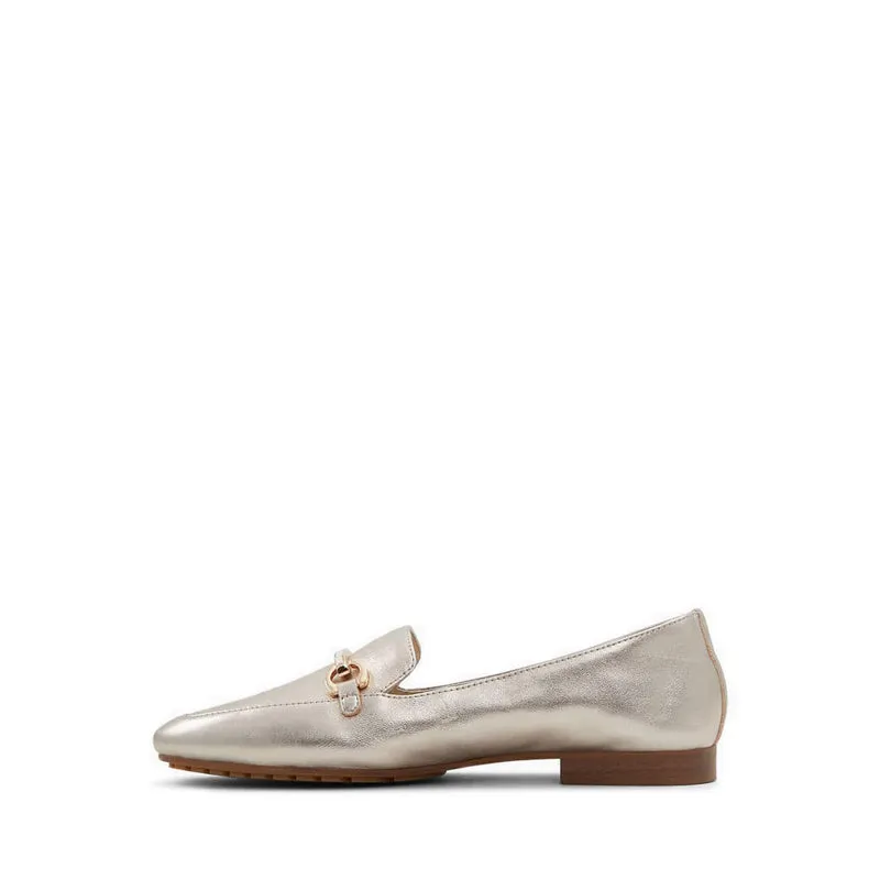 ALDO SYMPOSIA รองเท้าโลฟเฟอร์สำหรับผู้หญิง สีเงิน