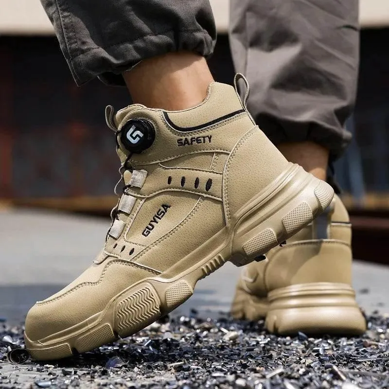 All-Terrain Safety Shoes - Industrial Anti-Smash Footwear