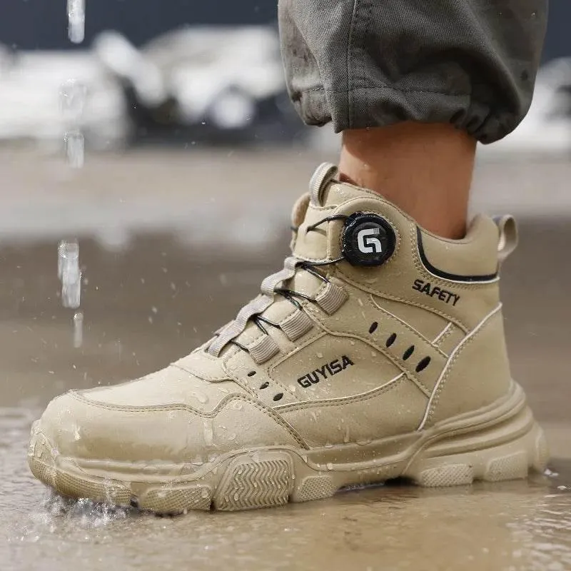 All-Terrain Safety Shoes - Industrial Anti-Smash Footwear