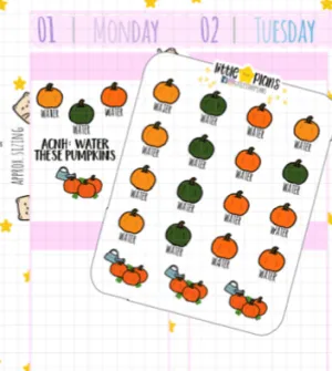 Animal Crossing New Horizon (ACNH) Water Pumpkin Reminder