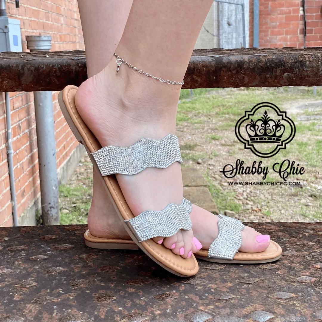 Archer Rhinestone Sandals
