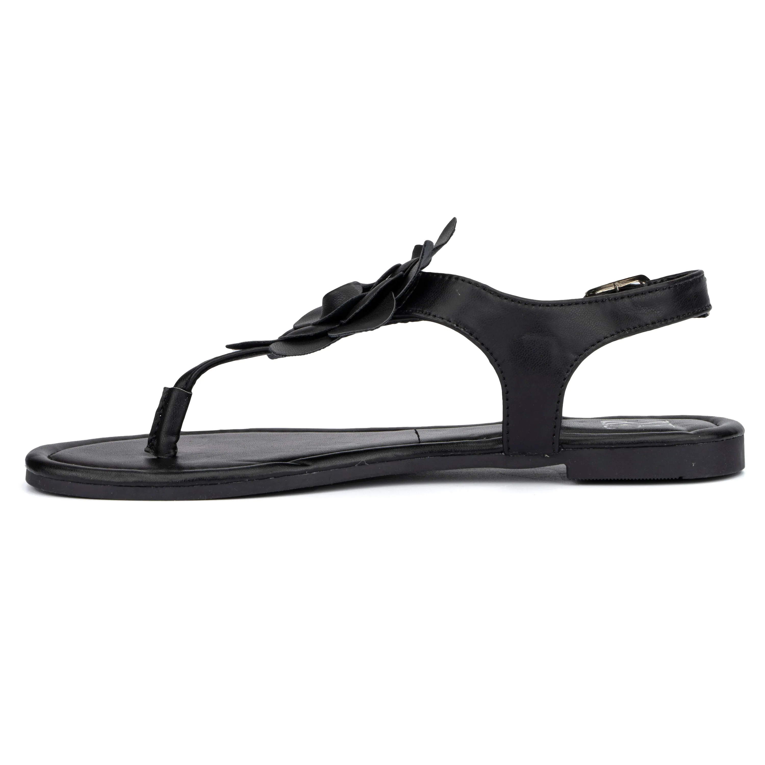 Aurelia Floral T-Strap Slides