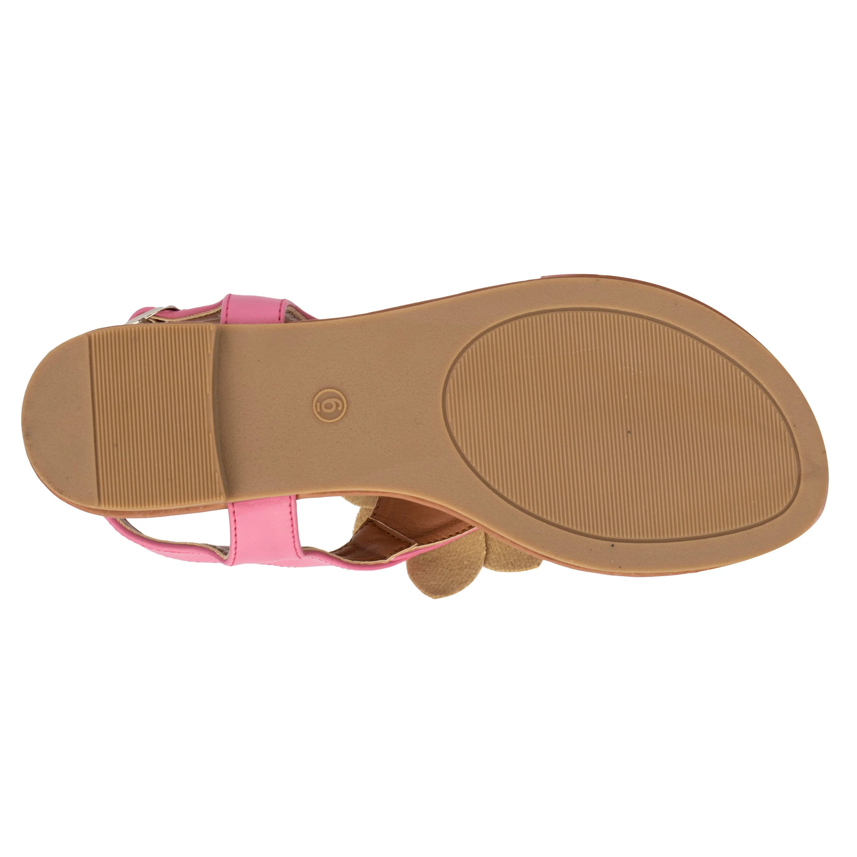 Aurelia Floral T-Strap Slides