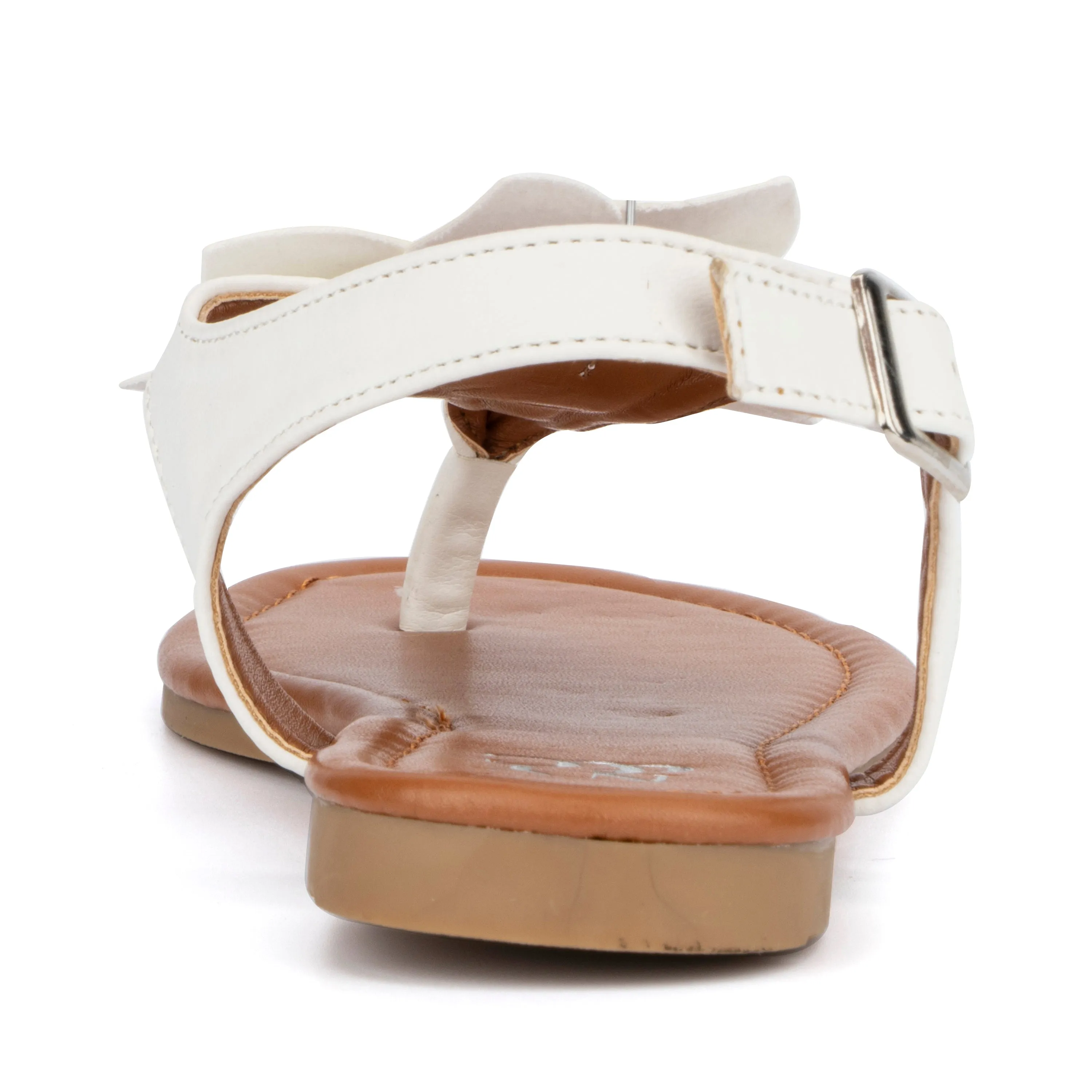 Aurelia Floral T-Strap Slides