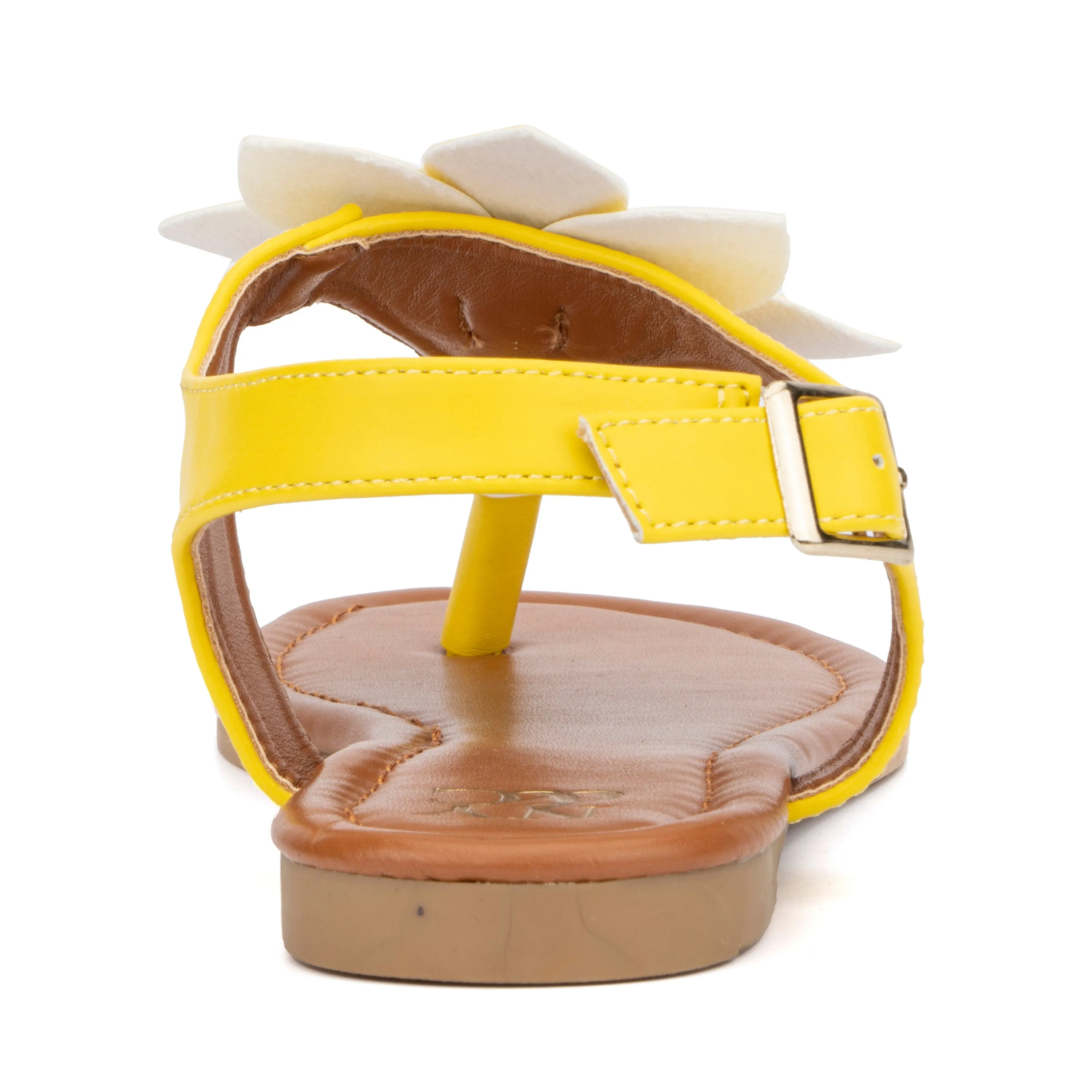 Aurelia Floral T-Strap Slides