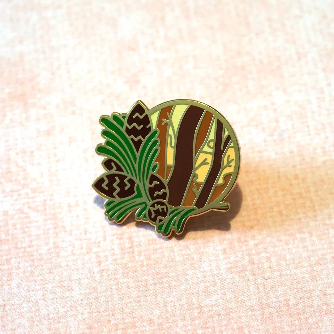 Autumn Forest | Enamel Pin