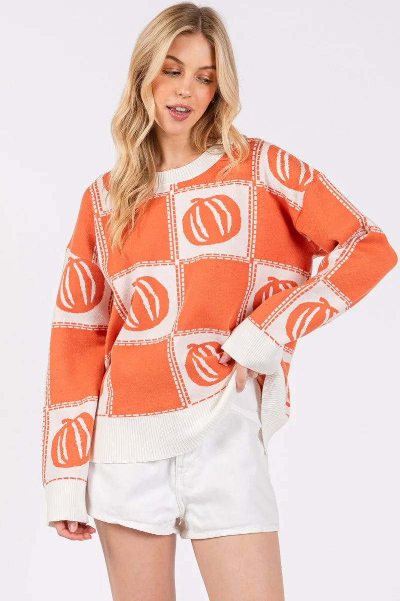 Autumn Pumpkin Sweater