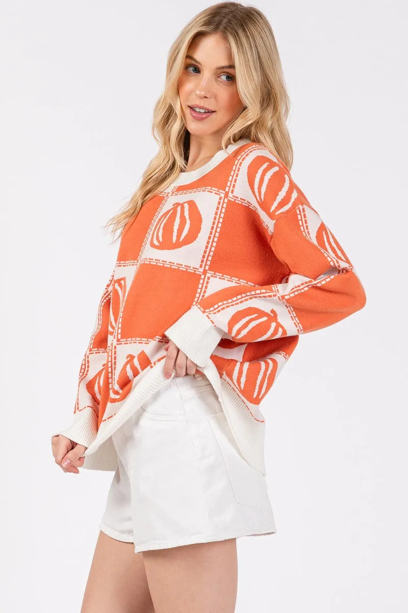 Autumn Pumpkin Sweater