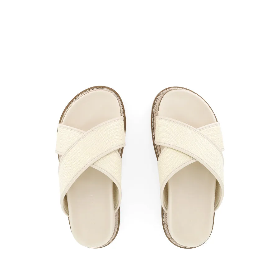 AYSHA - CREAM RAFFIA