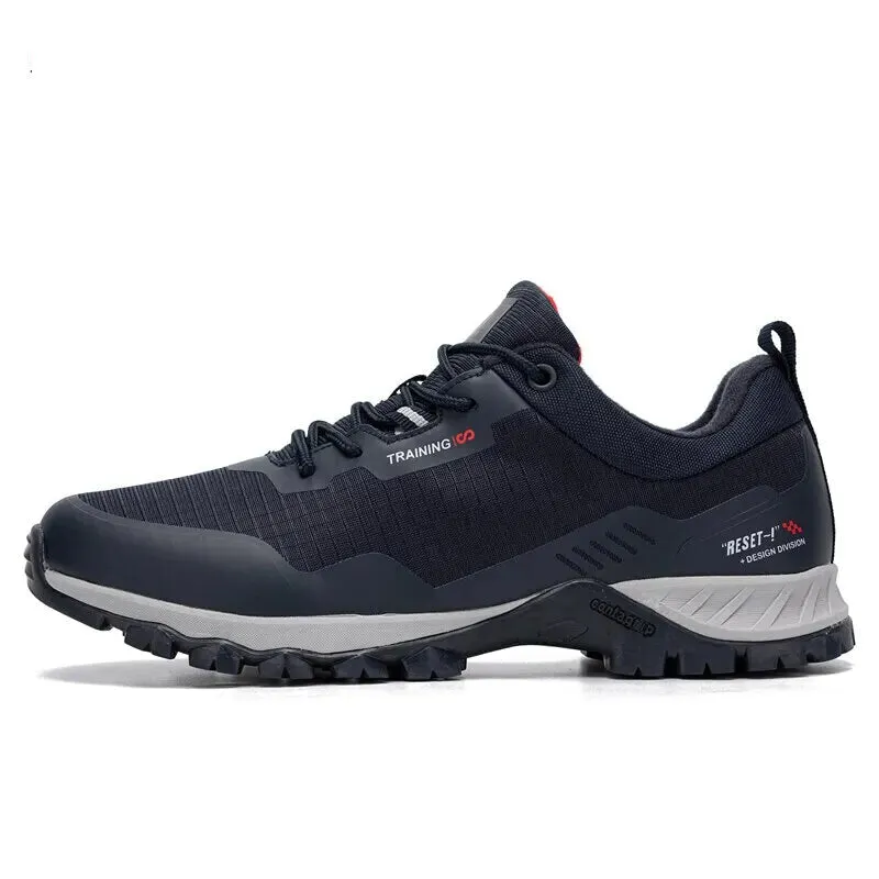 Baasploa Mens Waterproof Hiking Shoes Anti Skid Durable and Fashionable for Outdoor Adventures