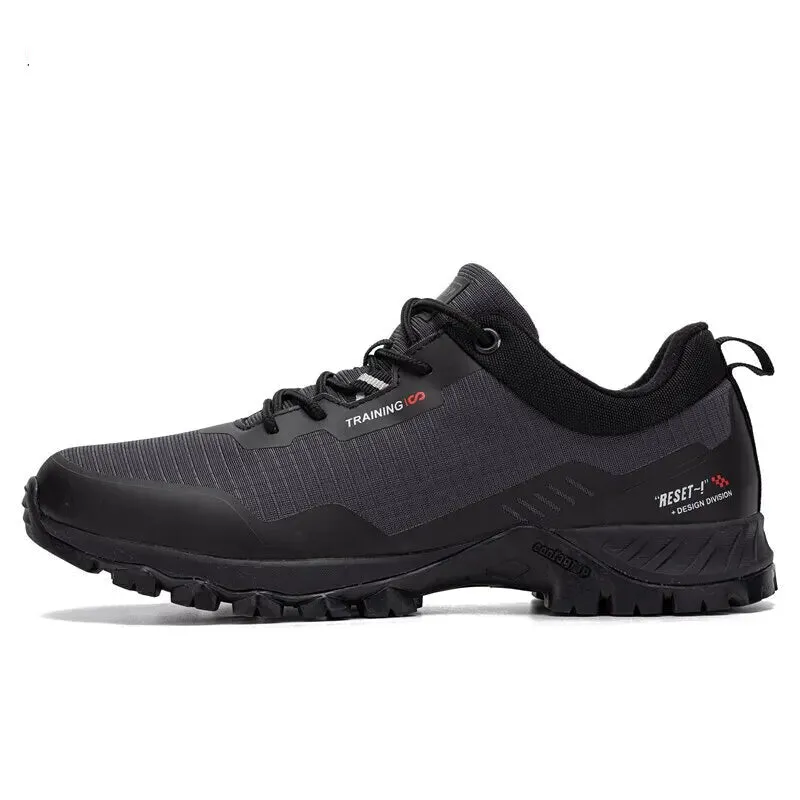 Baasploa Mens Waterproof Hiking Shoes Anti Skid Durable and Fashionable for Outdoor Adventures