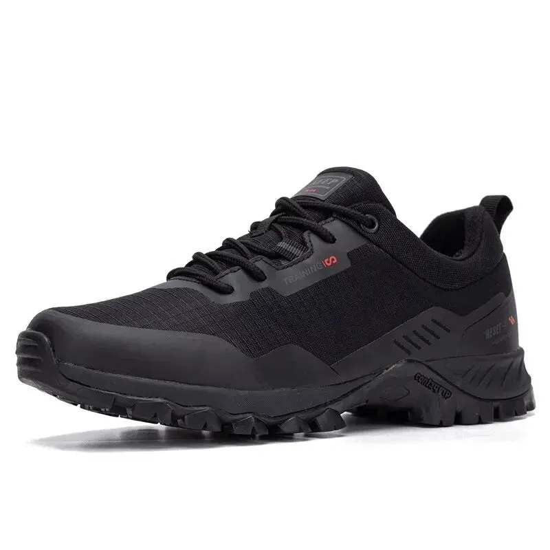 Baasploa Mens Waterproof Hiking Shoes Anti Skid Durable and Fashionable for Outdoor Adventures