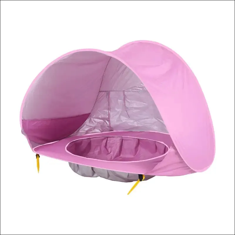 Baby beach tent kids outdoor camping easy fold up waterproof up sun awning tent uv-protecting