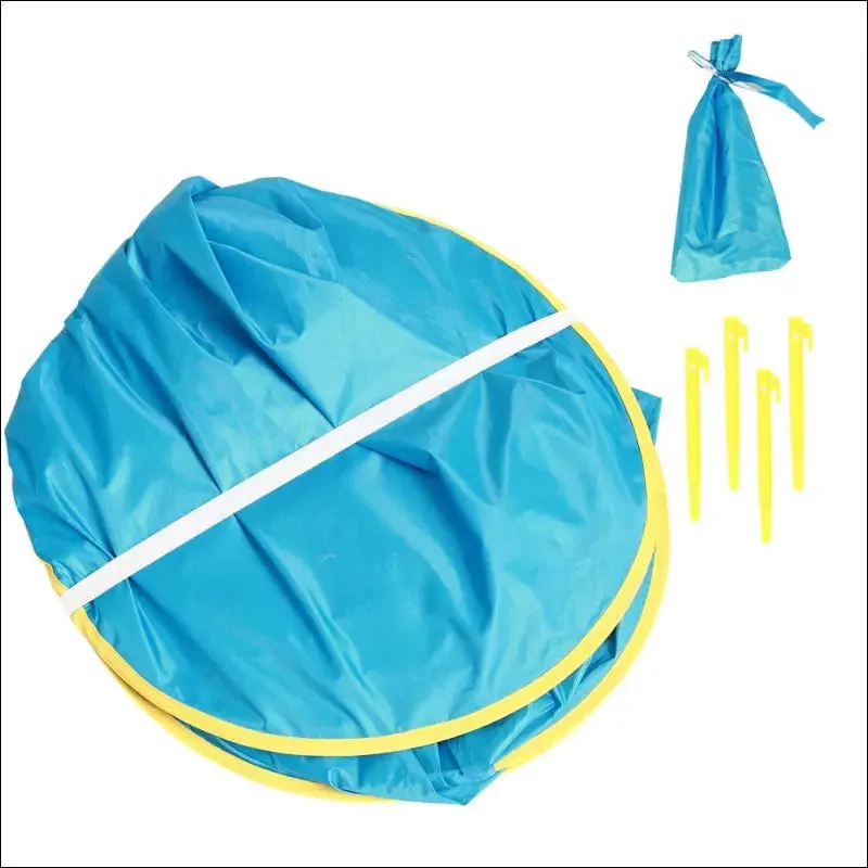 Baby beach tent kids outdoor camping easy fold up waterproof up sun awning tent uv-protecting
