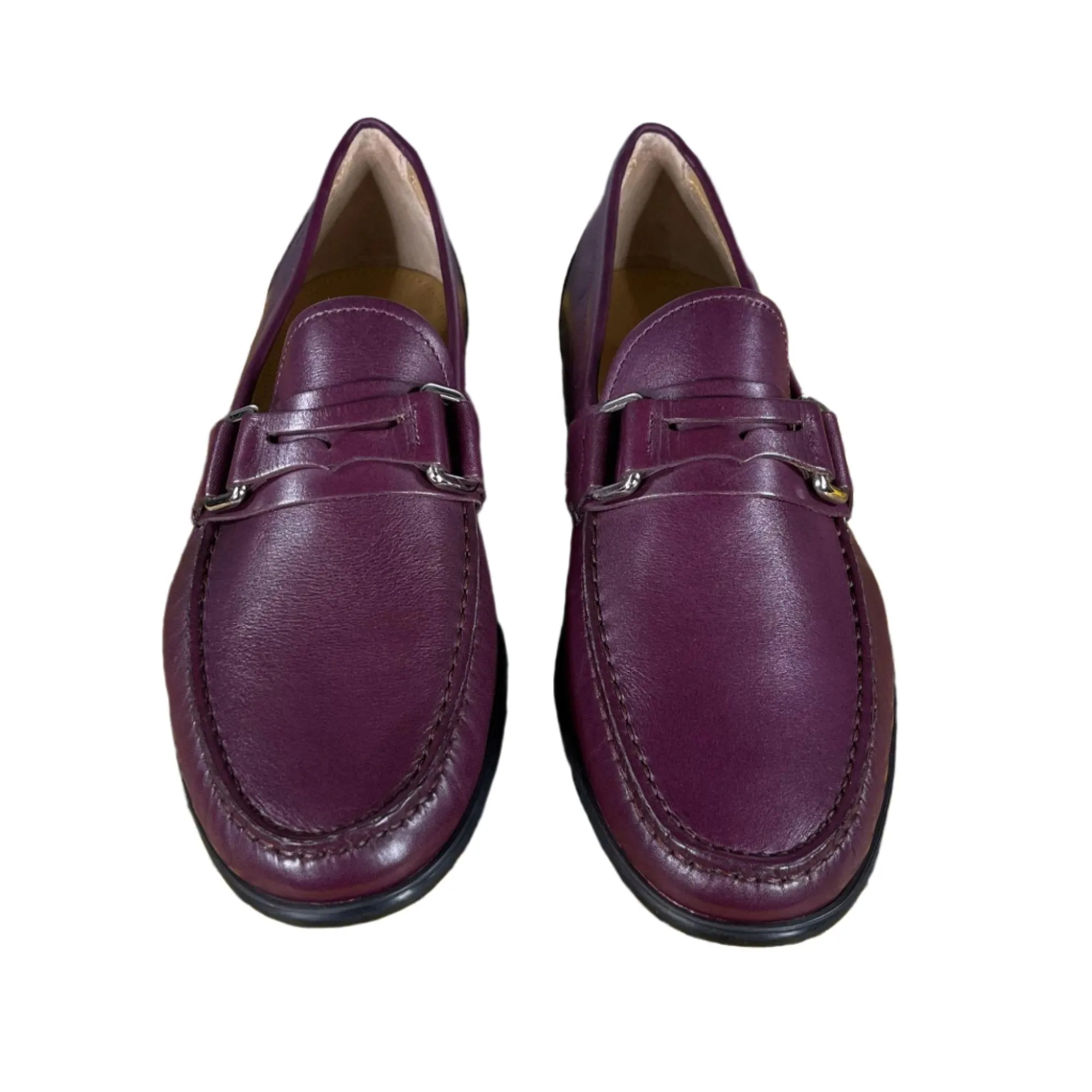 Bally Men's Coniac Vino Leather Moccasins