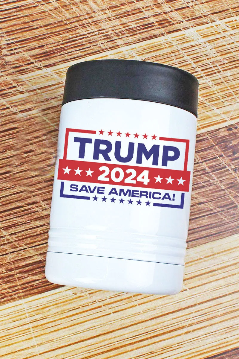 Banner Save America Trump Stainless Steel Hugger 12oz