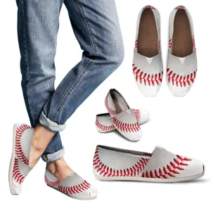Baseball Women's Casual Canvas Shoes