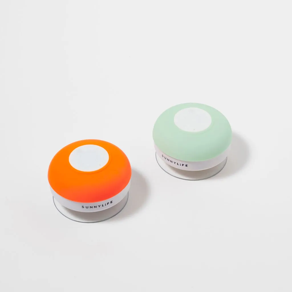 Beach Accessories Bluetooth Speaker Waterproof Suction Cup Neon