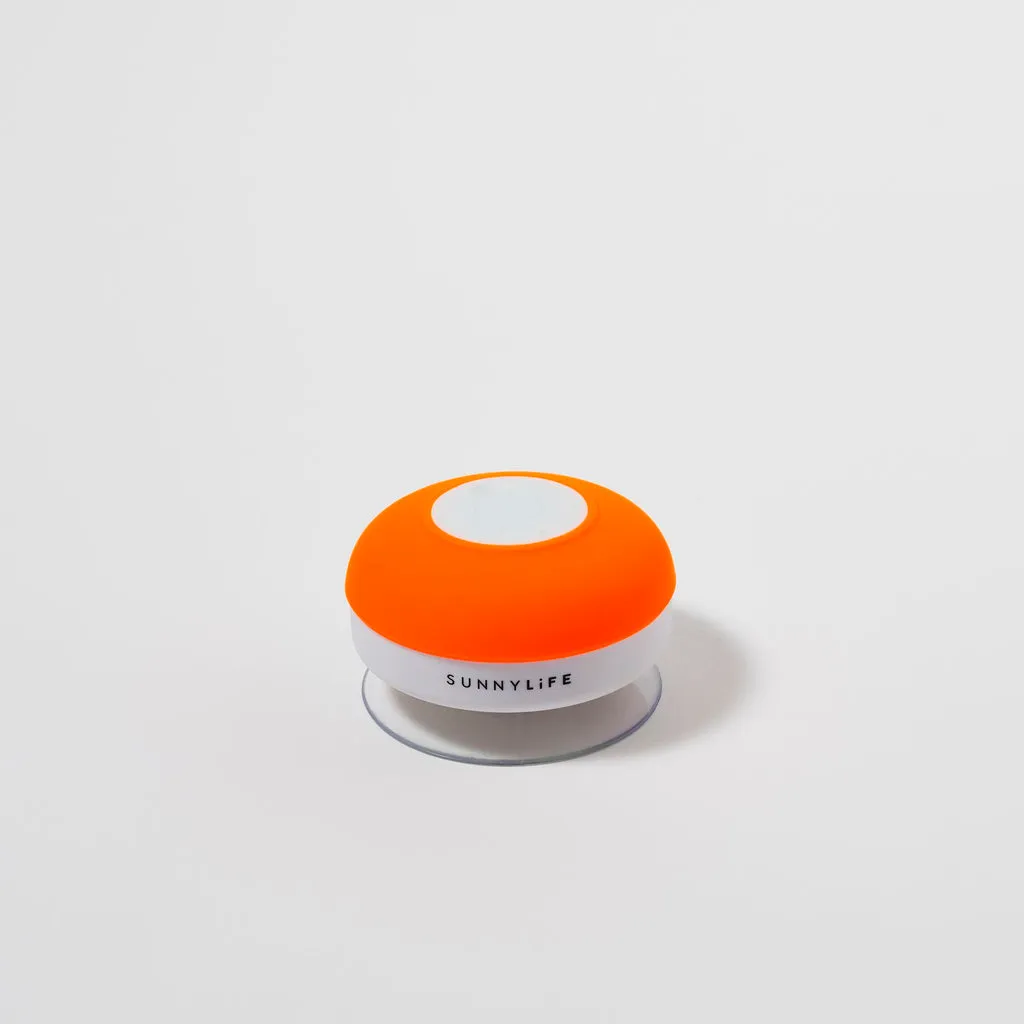 Beach Accessories Bluetooth Speaker Waterproof Suction Cup Neon