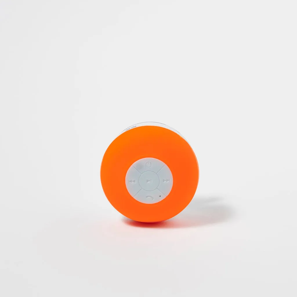 Beach Accessories Bluetooth Speaker Waterproof Suction Cup Neon