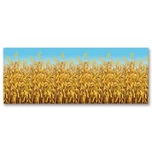 Beistle Cornstalks Backdrop 4' x 30' (1/Pkg) Party Supply Decoration : Thanksgiving/Fall