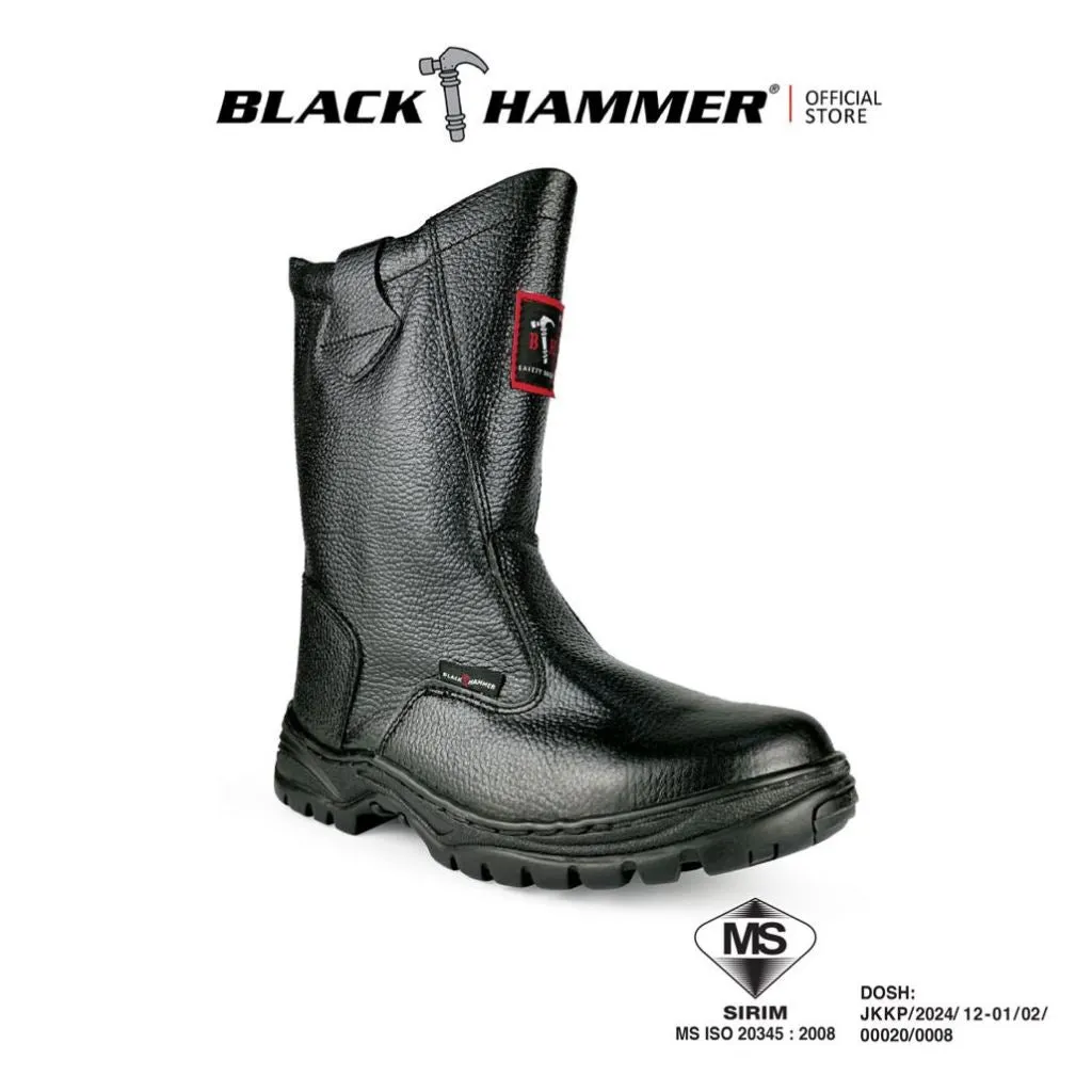 Black Hammer 2000 Series High Cut Safety Shoes BH2334 (SIRIM APPROVED)