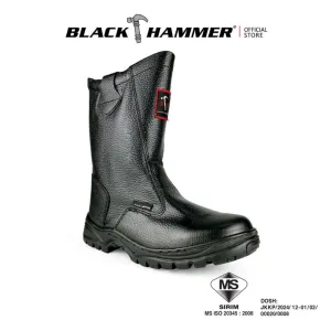 Black Hammer 2000 Series High Cut Safety Shoes BH2334 (SIRIM APPROVED)