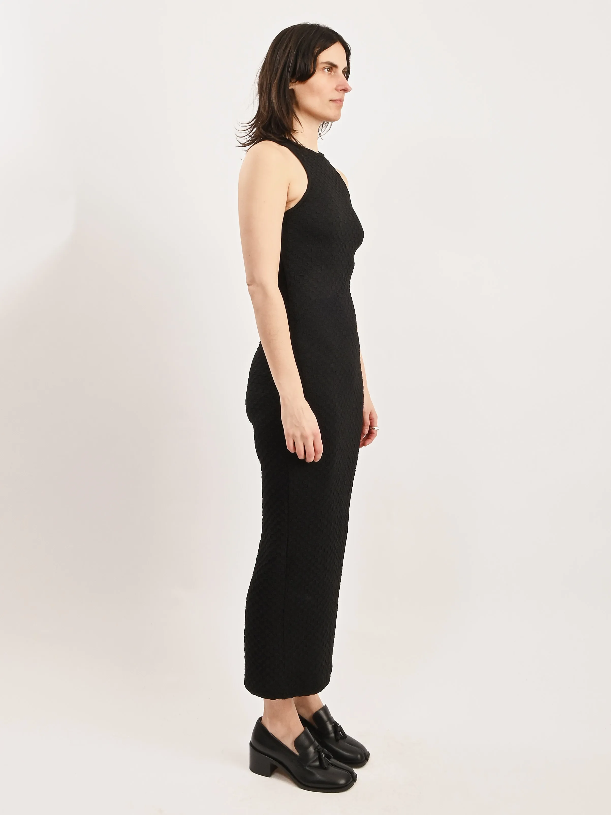 Black Racerback Maxi Dress