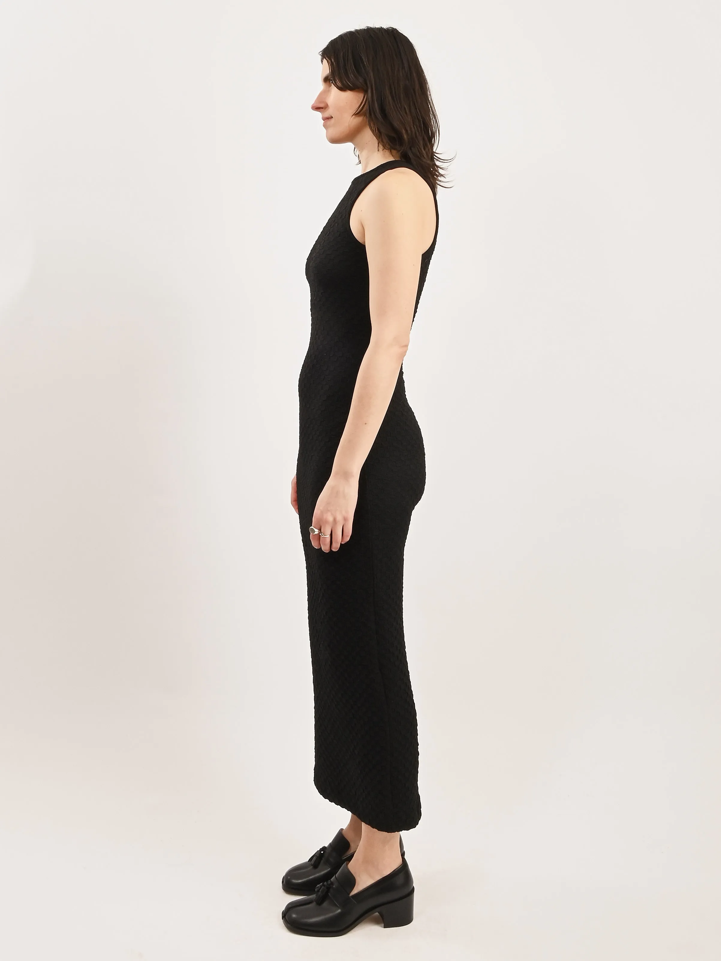 Black Racerback Maxi Dress
