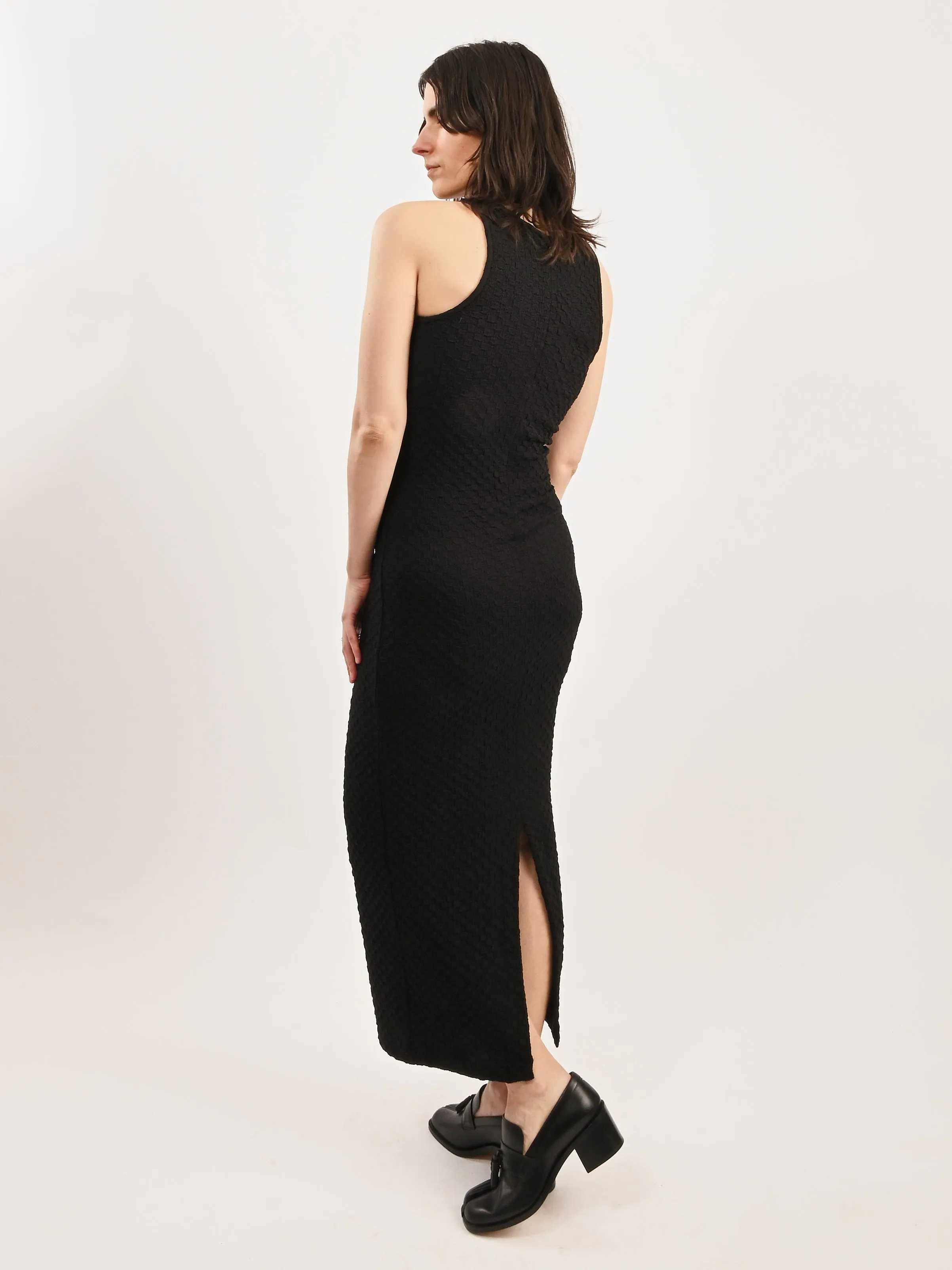 Black Racerback Maxi Dress